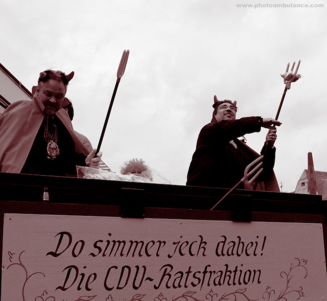 Christliche Demokraten in Karnevalrausch